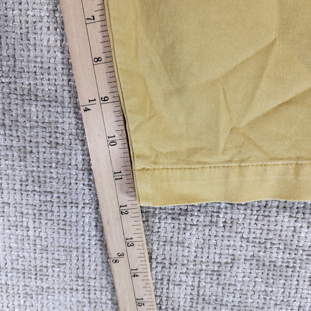 Gap Flex Cotton Chino Shorts Mens 33x12 Gold Casual Stretch Golf Comfort NWT - Picture 5 of 14
